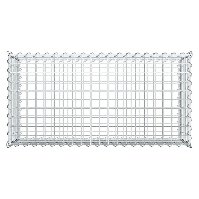 Gabiona Gabione (100 x 50 x 40 cm, Metall, Maschenbreite: 50 mm, Maschenhöhe: 50 mm) | BAUHAUS