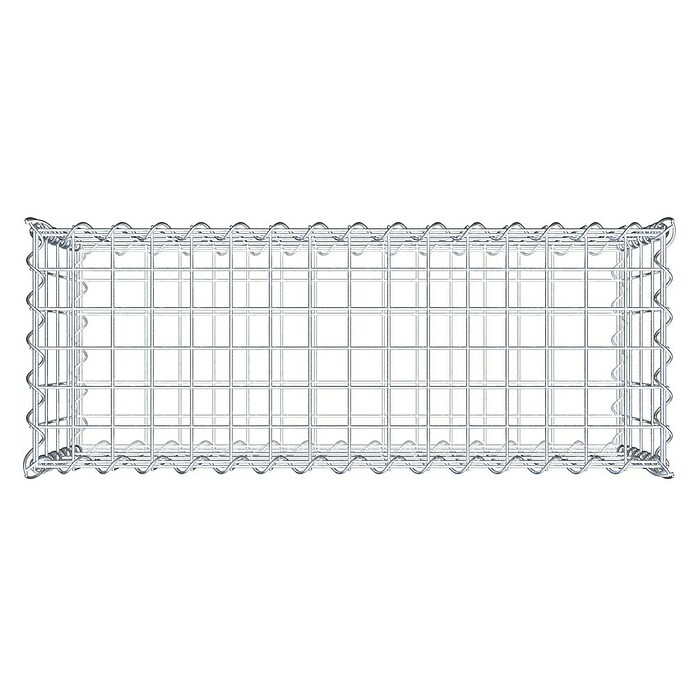 Gabiona Gabione (80 x 30 x 40 cm, Metall, Maschenbreite: 50 mm, Maschenhöhe: 100 mm) | BAUHAUS