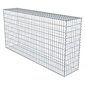 Gabiona Gabione (200 x 40 x 100 cm, Metall, Maschenbreite: 50 mm, Maschenhöhe: 100 mm) | BAUHAUS