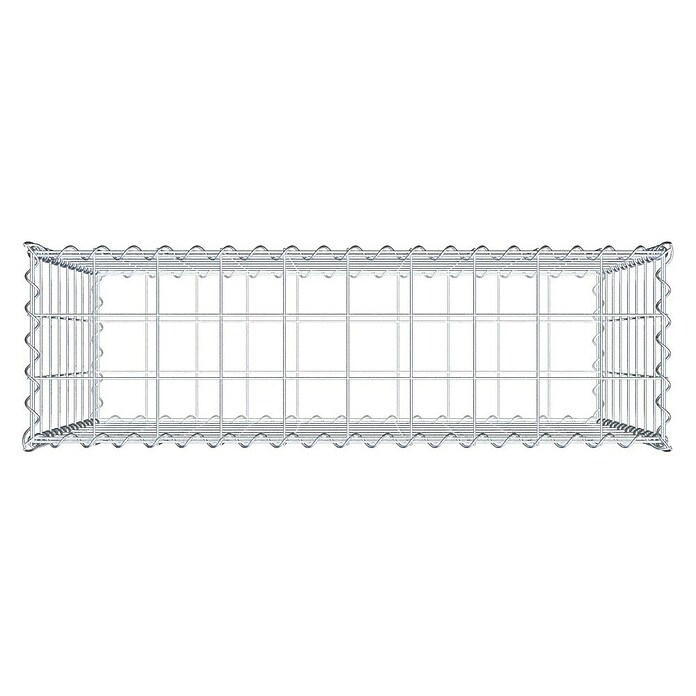 Gabiona Gabione (100 x 30 x 80 cm, Metall, Maschenbreite: 100 mm, Maschenhöhe: 100 mm) | BAUHAUS