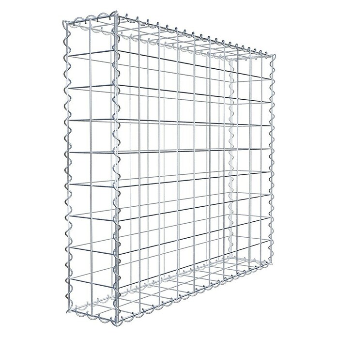 Gabiona Gabione (100 x 20 x 90 cm, Metall, Maschenbreite: 100 mm, Maschenhöhe: 100 mm) | BAUHAUS