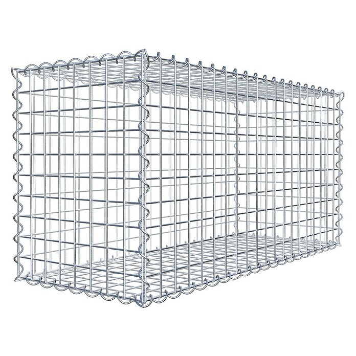 Gabiona Gabione (100 x 40 x 50 cm, Metall, Maschenbreite: 50 mm, Maschenhöhe: 50 mm) | BAUHAUS