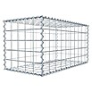 Gabiona Gabione (100 x 50 x 50 cm, Metall, Maschenbreite: 100 mm, Maschenhöhe: 100 mm) | BAUHAUS
