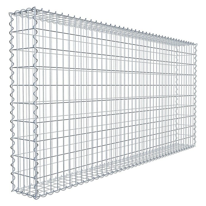 Gabiona Gabione (200 x 20 x 100 cm, Metall, Maschenbreite: 50 mm, Maschenhöhe: 100 mm) | BAUHAUS