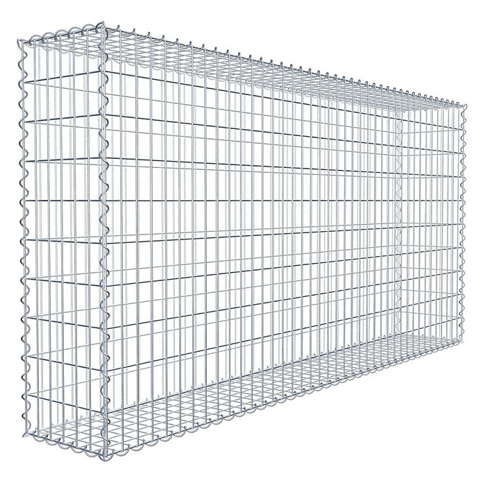 Gabiona Gabione (200 x 30 x 100 cm, Metall, Maschenbreite: 50 mm, Maschenhöhe: 100 mm) | BAUHAUS