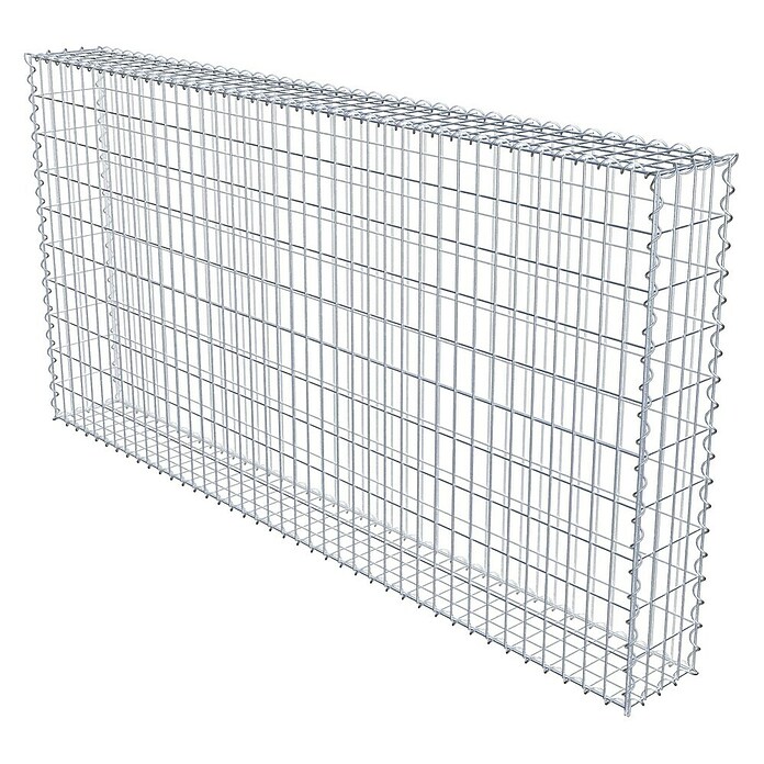 Gabiona Gabione (200 x 20 x 100 cm, Metall, Maschenbreite: 50 mm, Maschenhöhe: 100 mm) | BAUHAUS