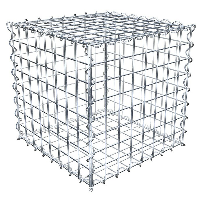 Gabiona Gabione (40 x 40 x 40 cm, Metall, Maschenbreite: 50 mm, Maschenhöhe: 50 mm) | BAUHAUS