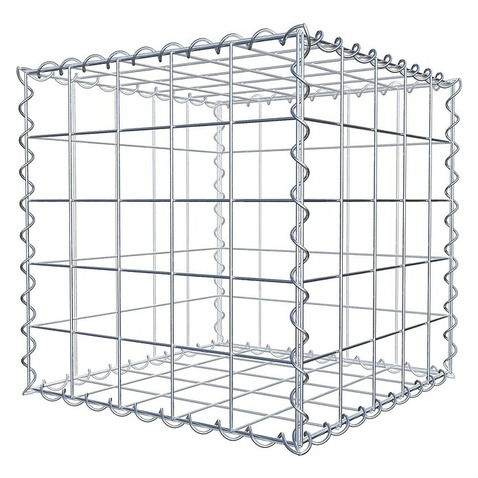 Gabiona Gabione (50 x 50 x 50 cm, Metall, Maschenbreite: 100 mm, Maschenhöhe: 100 mm) | BAUHAUS