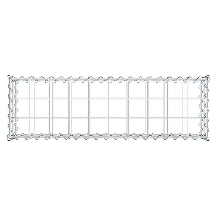Gabiona Gabione (100 x 30 x 20 cm, Metall, Maschenbreite: 100 mm, Maschenhöhe: 100 mm) | BAUHAUS
