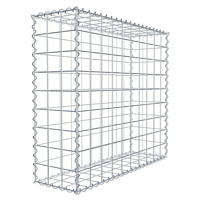 Gabiona Gabione (100 x 30 x 90 cm, Metall, Maschenbreite: 100 mm, Maschenhöhe: 100 mm) | BAUHAUS