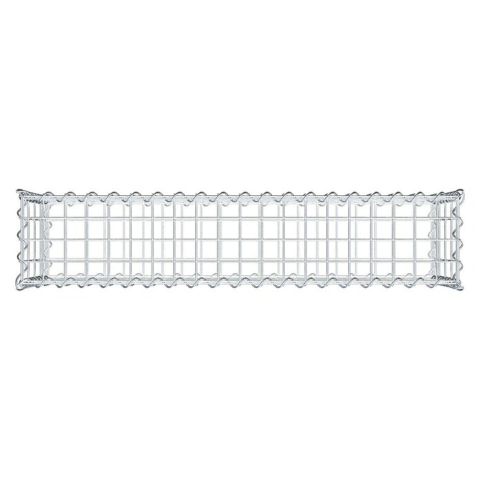 Gabiona Gabione (100 x 20 x 40 cm, Metall, Maschenbreite: 50 mm, Maschenhöhe: 100 mm) | BAUHAUS