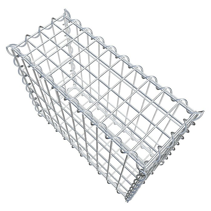 Gabiona Gabione (50 x 20 x 40 cm, Metall, Maschenbreite: 50 mm, Maschenhöhe: 100 mm) | BAUHAUS