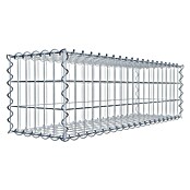 Gabiona Gabione (100 x 30 x 30 cm, Metall, Maschenbreite: 50 mm, Maschenhöhe: 100 mm) | BAUHAUS