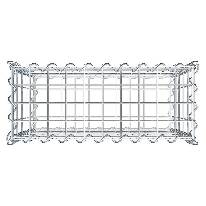 Gabiona Gabione (50 x 20 x 50 cm, Metall, Maschenbreite: 50 mm, Maschenhöhe: 100 mm) | BAUHAUS