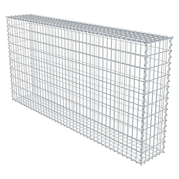 Gabiona Gabione (200 x 30 x 100 cm, Metall, Maschenbreite: 50 mm, Maschenhöhe: 100 mm) | BAUHAUS