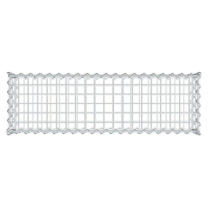 Gabiona Gabione (100 x 30 x 20 cm, Metall, Maschenbreite: 50 mm, Maschenhöhe: 100 mm) | BAUHAUS