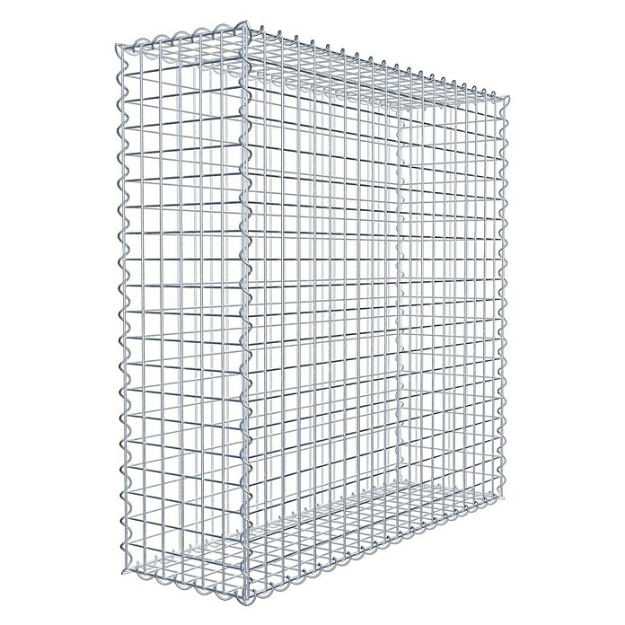Gabiona Gabione (100 x 30 x 100 cm, Metall, Maschenbreite: 50 mm, Maschenhöhe: 50 mm) | BAUHAUS