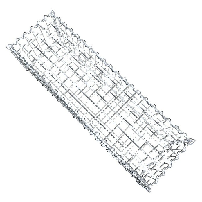 Gabiona Gabione (100 x 30 x 30 cm, Metall, Maschenbreite: 50 mm, Maschenhöhe: 100 mm) | BAUHAUS