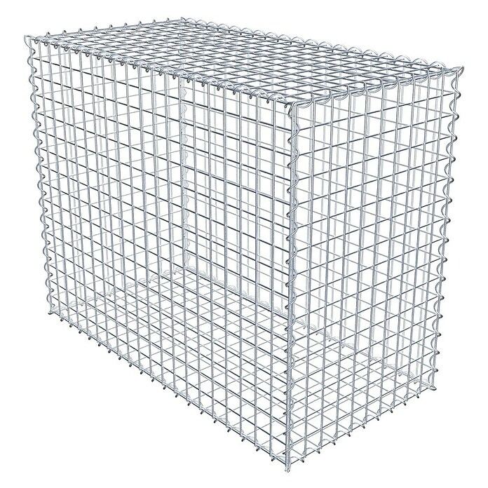 Gabiona Gabione (100 x 50 x 80 cm, Metall, Maschenbreite: 50 mm, Maschenhöhe: 50 mm) | BAUHAUS