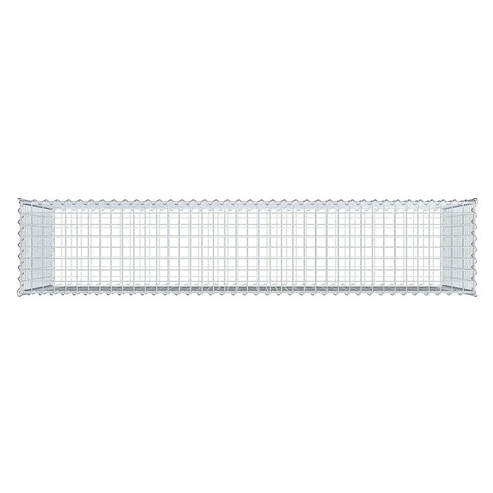 Gabiona Gabione (200 x 40 x 100 cm, Metall, Maschenbreite: 50 mm, Maschenhöhe: 50 mm) | BAUHAUS