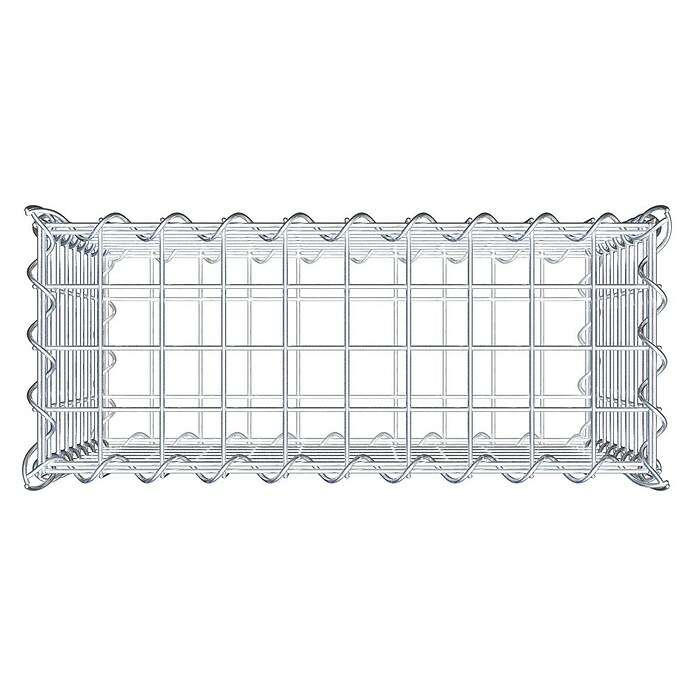 Gabiona Gabione (50 x 20 x 40 cm, Metall, Maschenbreite: 50 mm, Maschenhöhe: 50 mm) | BAUHAUS