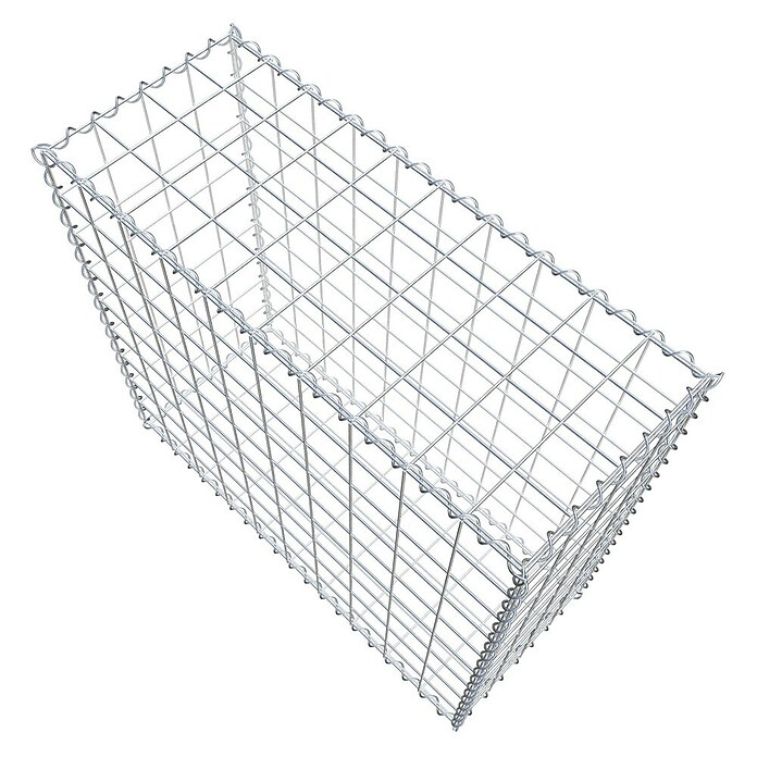 Gabiona Gabione (100 x 40 x 90 cm, Metall, Maschenbreite: 100 mm, Maschenhöhe: 100 mm) | BAUHAUS