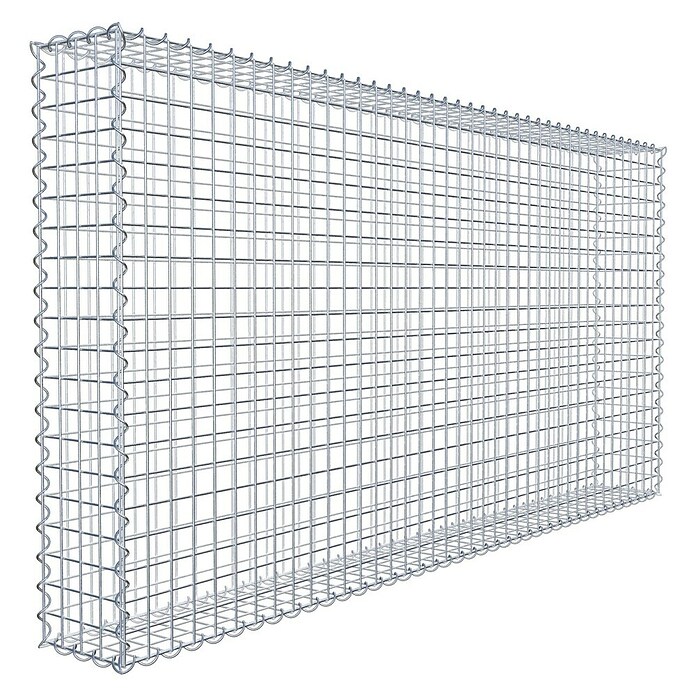 Gabiona Gabione (200 x 20 x 100 cm, Metall, Maschenbreite: 50 mm, Maschenhöhe: 50 mm) | BAUHAUS