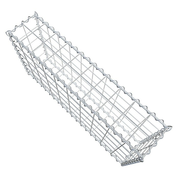 Gabiona Gabione (100 x 20 x 50 cm, Metall, Maschenbreite: 100 mm, Maschenhöhe: 100 mm) | BAUHAUS