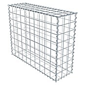 Gabiona Gabione (100 x 30 x 80 cm, Metall, Maschenbreite: 100 mm, Maschenhöhe: 100 mm) | BAUHAUS