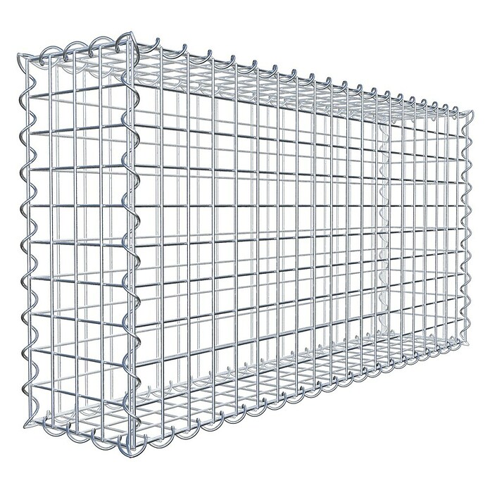 Gabiona Gabione (100 x 20 x 50 cm, Metall, Maschenbreite: 50 mm, Maschenhöhe: 50 mm) | BAUHAUS