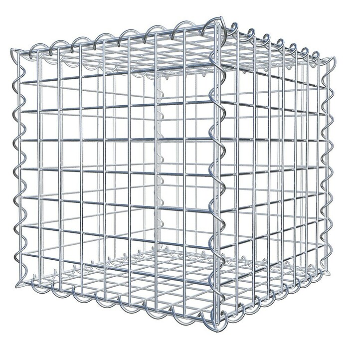 Gabiona Gabione (40 x 40 x 40 cm, Metall, Maschenbreite: 50 mm, Maschenhöhe: 50 mm) | BAUHAUS