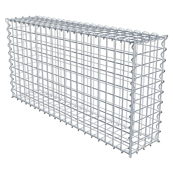 Gabiona Gabione (100 x 20 x 50 cm, Metall, Maschenbreite: 50 mm, Maschenhöhe: 50 mm) | BAUHAUS