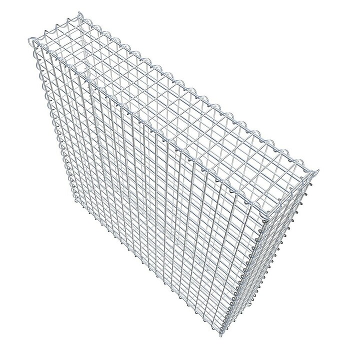 Gabiona Gabione (100 x 20 x 100 cm, Metall, Maschenbreite: 50 mm, Maschenhöhe: 50 mm) | BAUHAUS