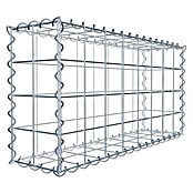 Gabiona Gabione (80 x 20 x 40 cm, Metall, Maschenbreite: 100 mm, Maschenhöhe: 100 mm) | BAUHAUS
