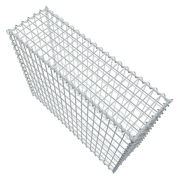Gabiona Gabione (100 x 30 x 80 cm, Metall, Maschenbreite: 50 mm, Maschenhöhe: 100 mm) | BAUHAUS