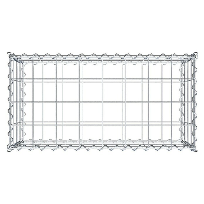 Gabiona Gabione (80 x 40 x 40 cm, Metall, Maschenbreite: 100 mm, Maschenhöhe: 100 mm) | BAUHAUS