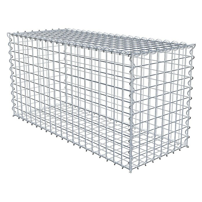 Gabiona Gabione (100 x 40 x 50 cm, Metall, Maschenbreite: 50 mm, Maschenhöhe: 50 mm) | BAUHAUS