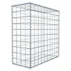 Gabiona Gabione (100 x 40 x 100 cm, Metall, Maschenbreite: 100 mm, Maschenhöhe: 100 mm) | BAUHAUS
