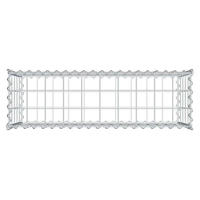 Gabiona Gabione (100 x 30 x 50 cm, Metall, Maschenbreite: 100 mm, Maschenhöhe: 100 mm) | BAUHAUS