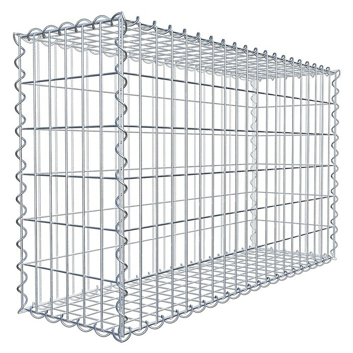 Gabiona Gabione (100 x 30 x 60 cm, Metall, Maschenbreite: 50 mm, Maschenhöhe: 100 mm) | BAUHAUS