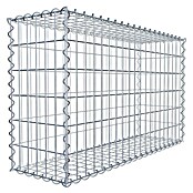 Gabiona Gabione (100 x 30 x 60 cm, Metall, Maschenbreite: 50 mm, Maschenhöhe: 100 mm) | BAUHAUS