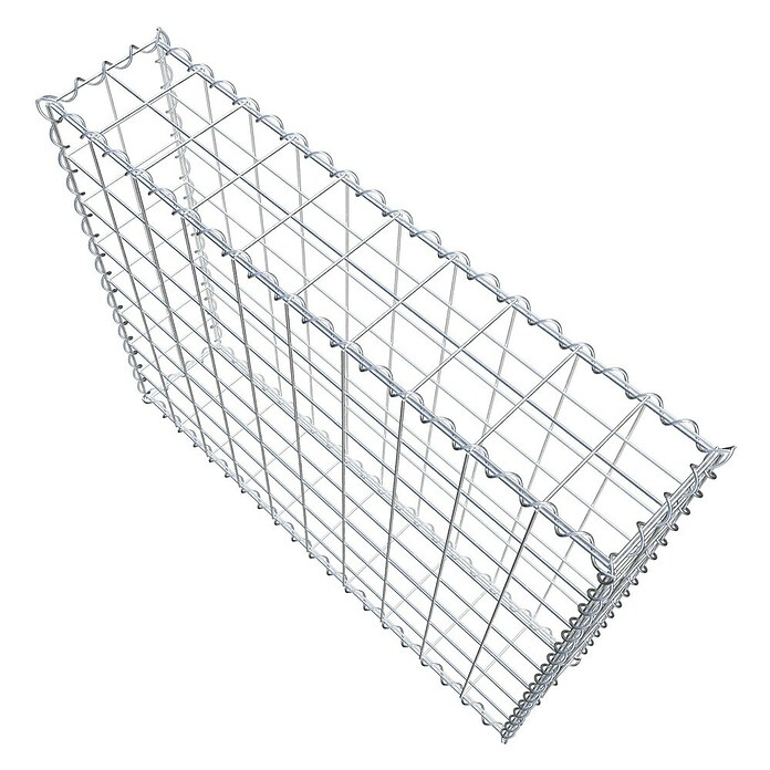 Gabiona Gabione (100 x 20 x 80 cm, Metall, Maschenbreite: 100 mm, Maschenhöhe: 100 mm) | BAUHAUS