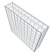 Gabiona Gabione (100 x 20 x 100 cm, Metall, Maschenbreite: 100 mm, Maschenhöhe: 100 mm) | BAUHAUS