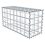 Gabiona Gabione (80 x 30 x 40 cm, Metall, Maschenbreite: 100 mm, Maschenhöhe: 100 mm) | BAUHAUS