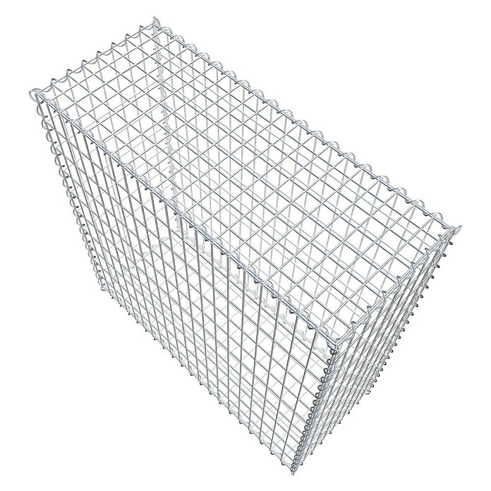 Gabiona Gabione (100 x 40 x 100 cm, Metall, Maschenbreite: 50 mm, Maschenhöhe: 100 mm) | BAUHAUS
