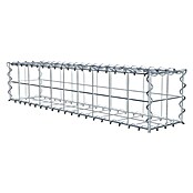 Gabiona Gabione (100 x 20 x 20 cm, Metall, Maschenbreite: 100 mm, Maschenhöhe: 100 mm) | BAUHAUS