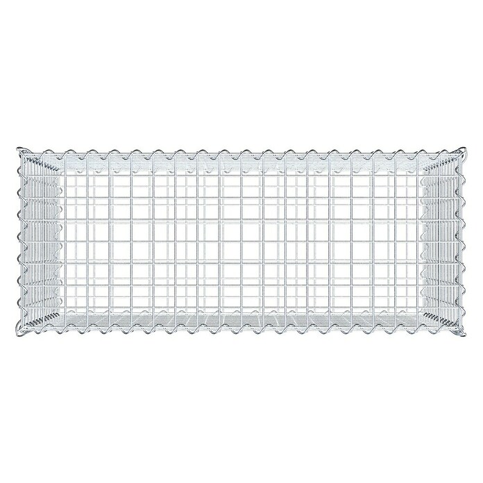 Gabiona Gabione (100 x 40 x 60 cm, Metall, Maschenbreite: 50 mm, Maschenhöhe: 50 mm) | BAUHAUS