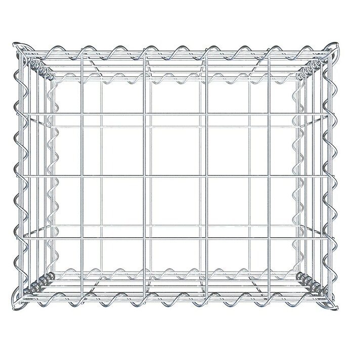 Gabiona Gabione (50 x 40 x 40 cm, Metall, Maschenbreite: 100 mm, Maschenhöhe: 100 mm) | BAUHAUS