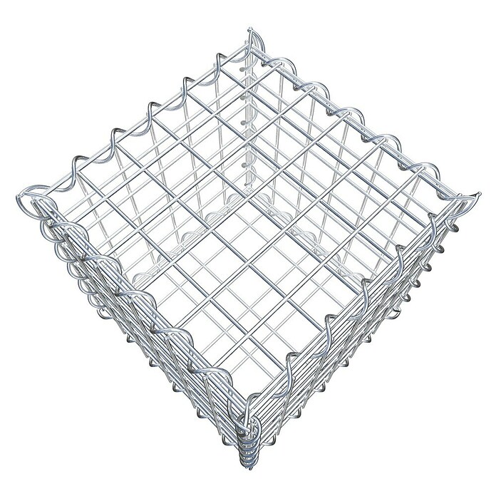Gabiona Gabione (30 x 30 x 30 cm, Metall, Maschenbreite: 50 mm, Maschenhöhe: 50 mm) | BAUHAUS