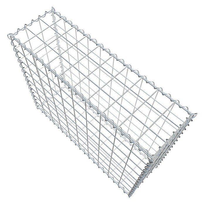 Gabiona Gabione (100 x 30 x 80 cm, Metall, Maschenbreite: 100 mm, Maschenhöhe: 100 mm) | BAUHAUS